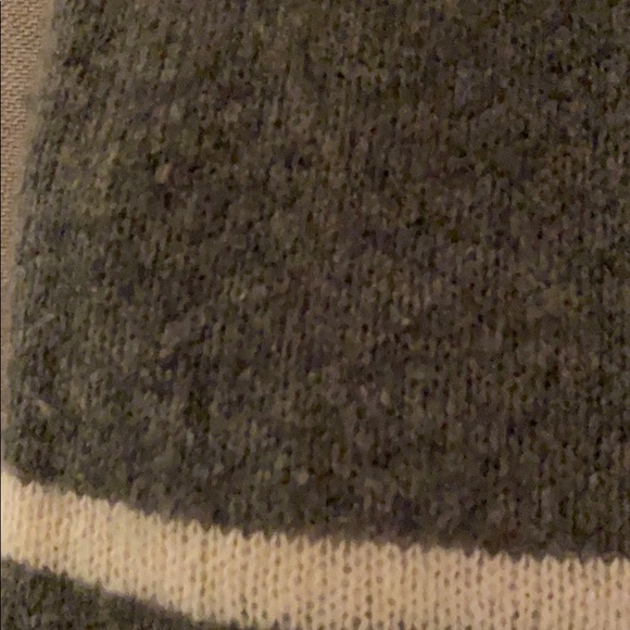 360 Cashmere Pink & Gray Striped Crewneck - Picture 9 of 9